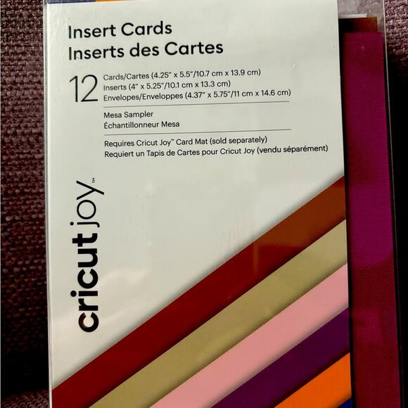 Cricut Joy - Mesa Sampler card inserts - Picture 1 of 2